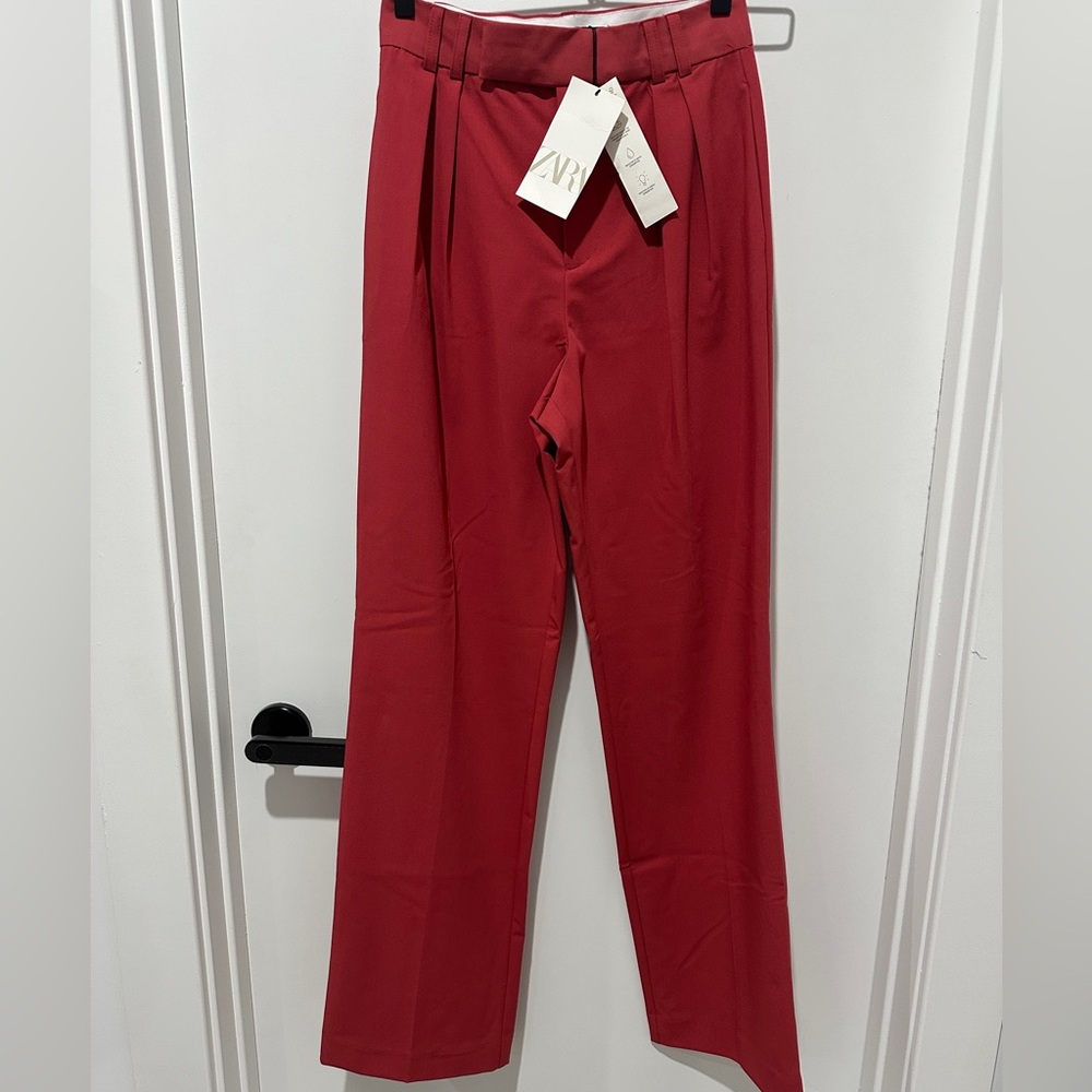 ZARA HIGHT WAISTED TROUSERS - Picture 3 of 15